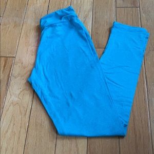 Lularoe leggings - heathered blue